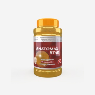 ANATOMAX STAR, MSM, witamina C + koci pazur, 60 kapsułek Starlife