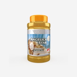 ANGELICA STAR, Produkt na menopauzę, dzięgiel chiński + witamina C Starlife