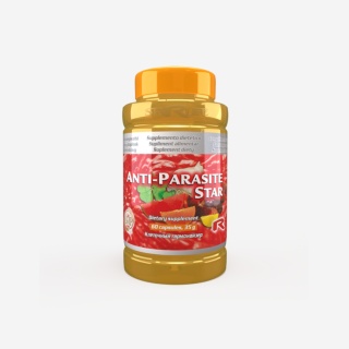 ANTI-PARASITE STAR, odrobaczanie, odgrzybianie i usuwanie toksyn, 60 kapsułek Starlife
