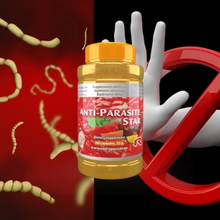 ANTI-PARASITE STAR, odrobaczanie, odgrzybianie i usuwanie toksyn, 60 kapsułek Starlife