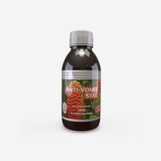ANTI - VOMIT STAR, Imbir, serdecznik, malina na nudności, 120ml Starlife