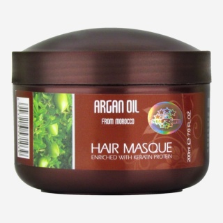 ARGAN HAIR MASQUE KERATIN PROTEIN, maseczka do włosów, 200ml