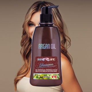 ARGAN SHAMPOO, szampon z olejem arganowym, 350ml