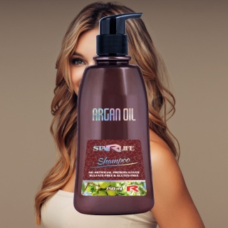 ARGAN SHAMPOO, szampon z olejem arganowym, 750ml