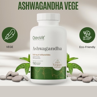 Ashwagandha VEGE, 90 tabletek, OstroVit