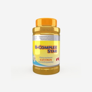 B-COMPLEX STAR, witaminy z grupy B, 60 kapsułek