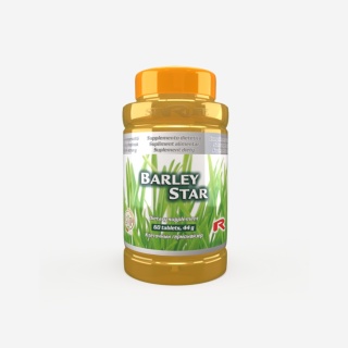 BARLEY STAR, młody jęczmień, detoksykacja, 60 kapsułek