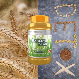 BARLEY STAR, młody jęczmień, detoksykacja, 60 kapsułek