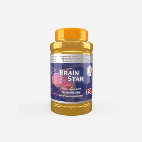 BRAIN STAR, recepta na geniusz, 60 kapsułek BRAIN STAR, recepta na geniusz, 60 kapsułek