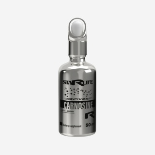 CARNOSINE DROPS, eliksir długowieczności, 50ml Starlife