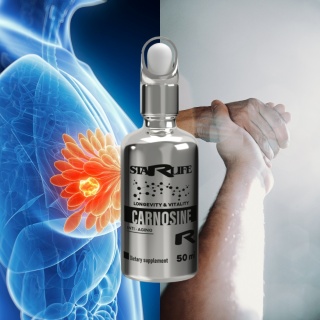 CARNOSINE DROPS, eliksir długowieczności, 50ml Starlife
