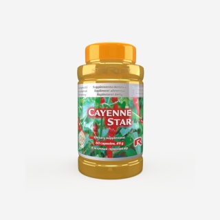 CAYENNE STAR, papryczka chilli, 60 kapsułek