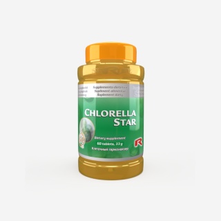 CHLORELLA STAR, detoksykacja, 60 kapsułek