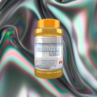 CHROMIUM STAR, regulacja poziomu cukru, 60 kapsułek