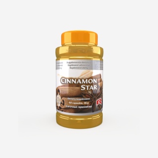 CINNAMON STAR, odchudzanie i świeży oddech, 60 kapsułek