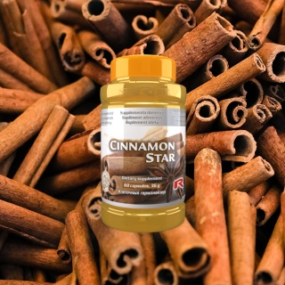 CINNAMON STAR, odchudzanie i świeży oddech, 60 kapsułek