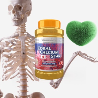 CORAL CALCIUM STAR, wapń, 60 kapsułek