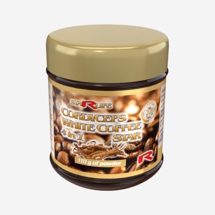 CORDYCEPS WHITE COFFEE STAR, kawa biała z kordycepsem, 110g