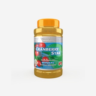 CRANBERRY STAR, zdrowie dróg moczowych, 60 kapsułek