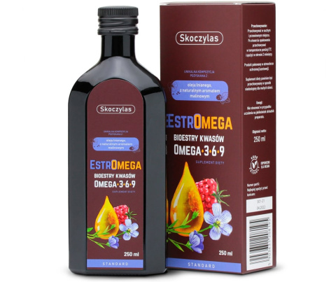 Estromega omega 3-6-9 standard, 250 ml, Skoczylas Estromega omega 3-6-9 standard, 250 ml, Skoczylas
