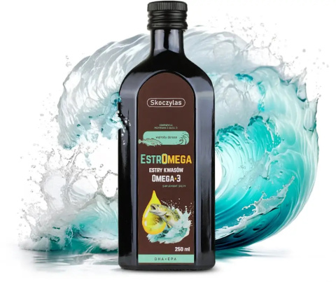 Estromega rybie kwasy omega 3 DHA+EPA 250 ml Estromega rybie kwasy omega 3 DHA+EPA 250 ml