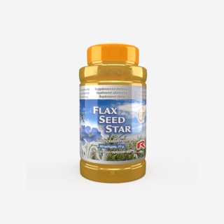 FLAX SEED STAR, siemie lniane, 60 kapsułek