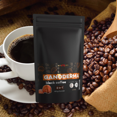 GANODERMA BLACK COFFEE STAR, kawa z grzybem reishi, 450g GANODERMA BLACK COFFEE STAR, kawa z grzybem reishi, 450g