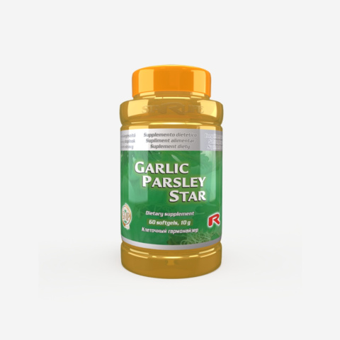 GARLIC PARSLEY STAR, czosnek i pietrzuszka, 60 kapsułek GARLIC PARSLEY STAR, czosnek i pietrzuszka, 60 kapsułek
