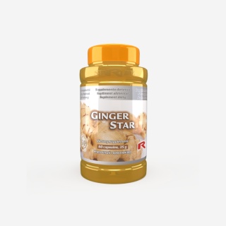 GINGER STAR, imbir, 60 kapsułek