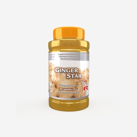 GINGER STAR, imbir, 60 kapsułek GINGER STAR, imbir, 60 kapsułek