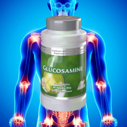 GLUCOSAMINE STAR, zdrowe stawy, 60 kapsułek