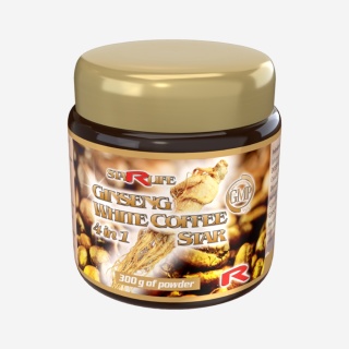 GINSENG WHITE COFFEE STAR, biała kawa z żeń-szeniem, 300g