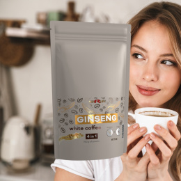 GINSENG WHITE COFFEE STAR, biała kawa z żeń-szeniem, 750g