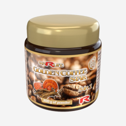 GOLDEN COFFEE STAR, biała kawa z kordycepsem i reishi, 300g