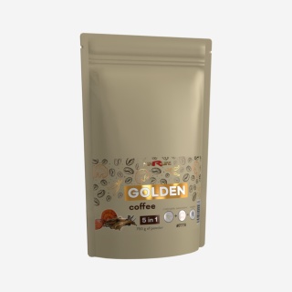 GOLDEN COFFEE STAR, biała kawa z kordycepsem i reishi, 750g