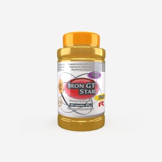 IRON GT STAR, żelazo, 60 kapsułek