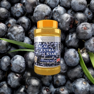 ACAI EXTRA STAR, Jagody acai 1500mg, 60 kapsułek StarLife