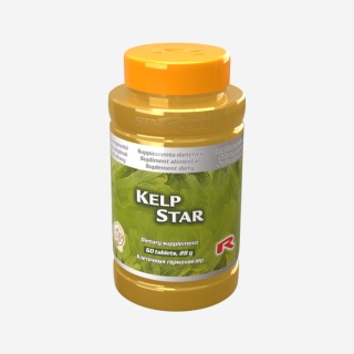 KELP STAR, źródło jodu, 60 kapsułek