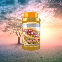 KOREAN GINSENG STAR, żeń - szeń, 60 kapsułek