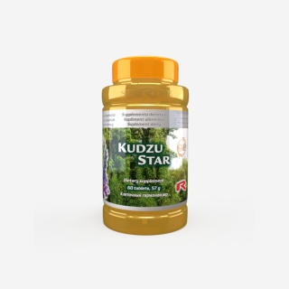 KUDZU STAR, tłumienie skutków alkoholu i bóli głowy, 60 kapsułek