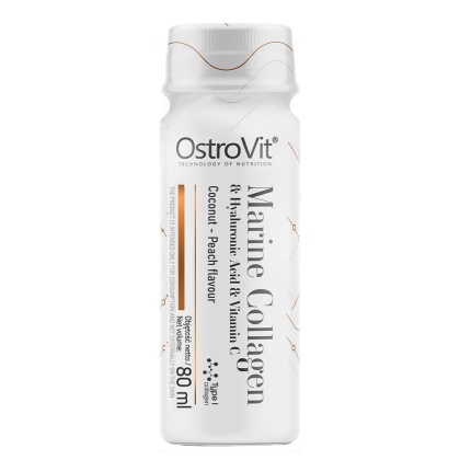 Kolagen Morski + wit. C, Shot 80 ml, OstroVit
