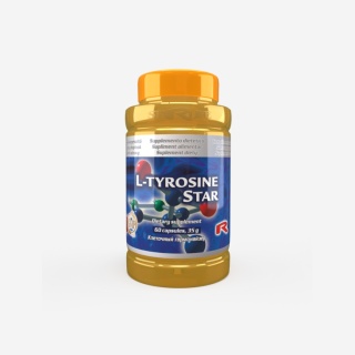 L-TYROSINE STAR, poprawa nastroju, 60 kapsułek