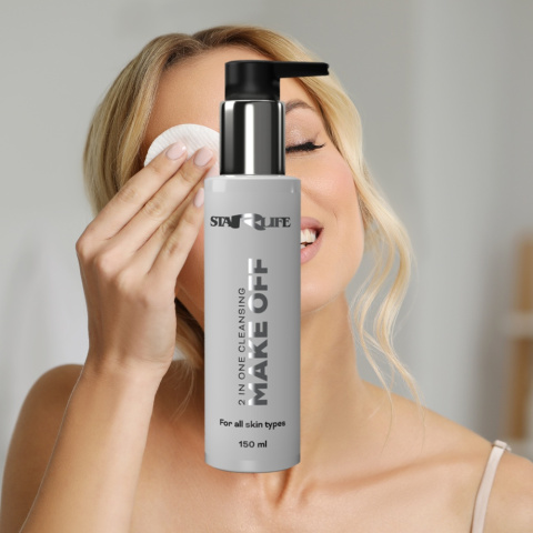 MAKE OFF, produt do demakijażu, 150ml MAKE OFF, produt do demakijażu, 150ml