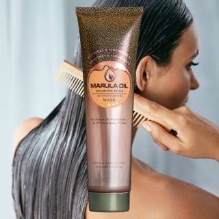 MARULA MASQUE, maska do włosów z olejkiem marula