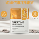 Monohydrat Kreatyny, 300 g, pomarańczowy, OstroVit
