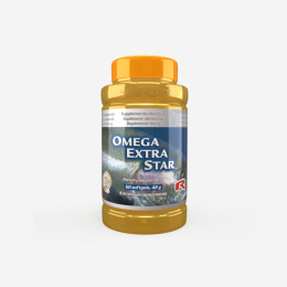 OMEGA EXTRA STAR, olej z ryb morskich, 60 kapsułek