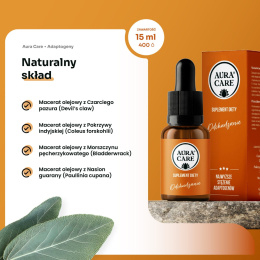 Odchudzanie, 15ml, adaptogeny na odchudzanie, AuraCare