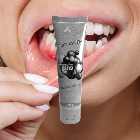 PASTA Z KOENZYMEM Q10 bez fluoru, paradontoza, 100g