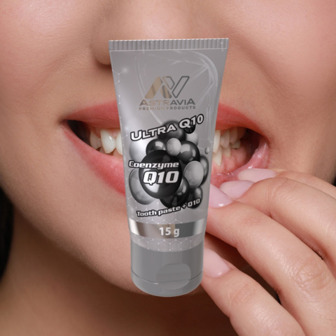 PASTA Z KOENZYMEM Q10 bez fluoru, paradontoza, 15g