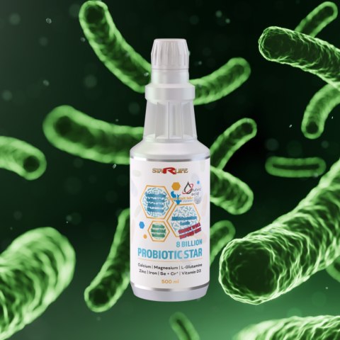 PROBIOTIC STAR, odporność i mikroflora, 500ml